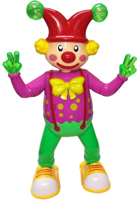 

TALKING GANESHA Happy Dancing Clown with Music, Flashing Lights and Real Dancing Action (multicolor)(Multicolor)