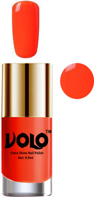 

Volo Professional Infinite Nail Polish Collection With Ultra Smooth Flat Brush Coral