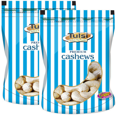 

Tulsi Premium Cashews 320 Cashews(400 g, Pouch)