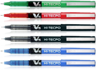 

Pilot Hi-tecpoint V5 Roller Ball Pen(Pack of 6)