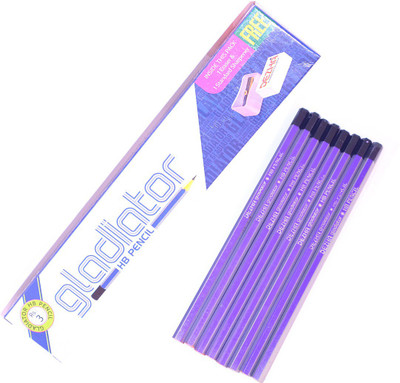 

Dezha 3010 Pencil(Set of 5, Purpule, Silver)
