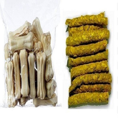 

Skora Rawhide Pressed Chew Skora dog chew sticks chicken flavor Chicken Dog Chew(1 kg, Pack of 1)