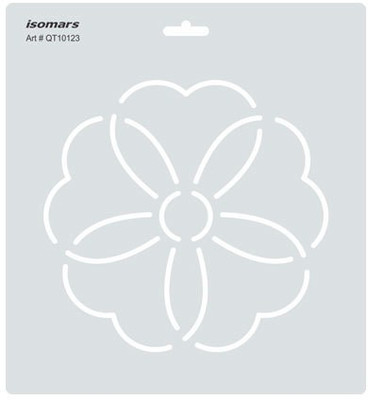Isomars QT10123 Quilting Stencil(Pack of 1)