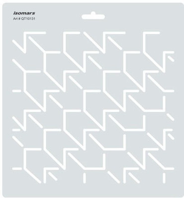 

Isomars QT10131 Quilting Stencil(Pack of 1)