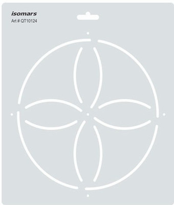 

Isomars QT10124 Quilting Stencil(Pack of 1)
