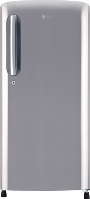 LG 190 L Direct Cool Single Door 4 Star Refrigerator(Shiny Steel, GL-B201APZX) available at flipkart for Rs.14999