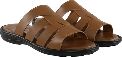 

Shoe Bazar Men Tan Sandals