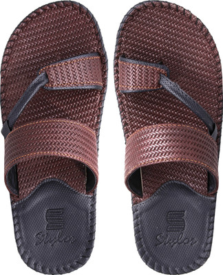 

Stylos Men Brown:Black Sandals