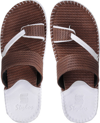 

Stylos Men Brown:White Sandals