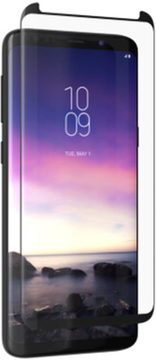 Furious3D Tempered Glass Guard for Samsung Galaxy S9 (Black)(Pack of 1)