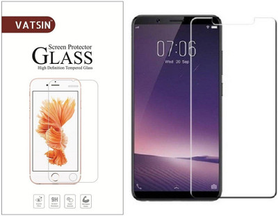 Vatsin Tempered Glass Guard for VIVO V7 Plus(Pack of 1)