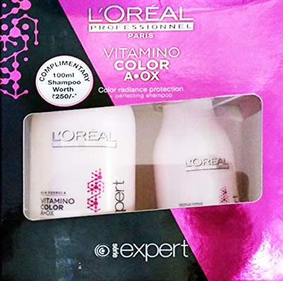 

L'Oreal Professionnel Vitamino Color A.OX Radiance Protectin + Perfecting Shampoo(350 ml)