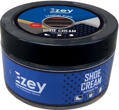 

Ezey Shoe Patent Leather, Leather, Synthetic Leather Shoe Cream(Red)