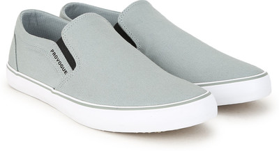 

Provogue FCS-005 Canvas Shoes For Men(Grey, Lt.grey