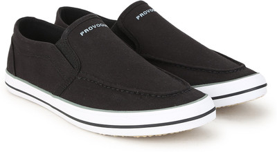 

Provogue FCS-007 Canvas Shoes For Men(Black