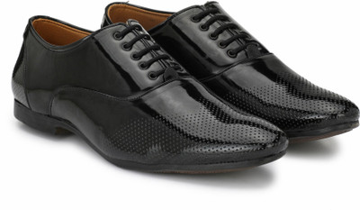 

Prolific Patent Lace Up For Men(Black