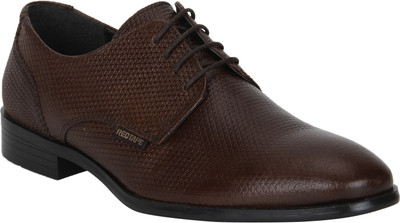 

Red Tape Leather Formal Derby For Men(Brown