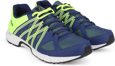 

REEBOK METEORIC RUN Running Shoes For Men(Blue, Club blue/neon yellow/pew