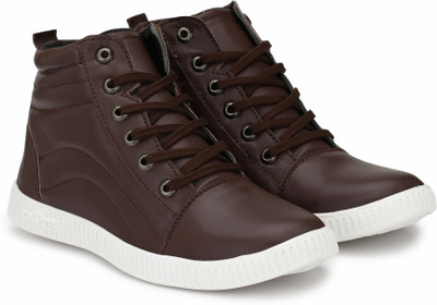 Prolific High Sneakers For Men(Brown