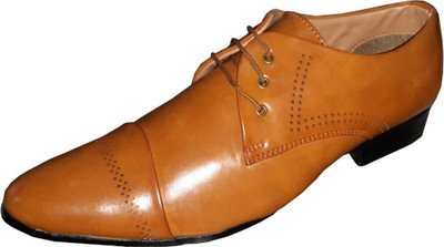 

lethos Lace Up For Men(Tan