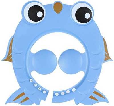 

Arura Adjustable Fish Shape Baby Shower Shielder protector Bathing Cap
