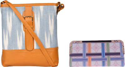 

Exotique Women Casual Multicolor Leatherette Sling Bag