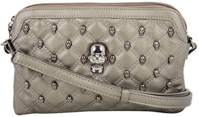 

La Fleur Girls Casual Grey PU Sling Bag