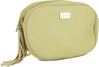 

Allen Solly Women Casual Beige PU Sling Bag