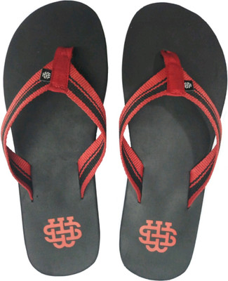 

Salute Warriors Adzi red black Flip Flops