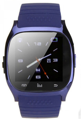 

imax android/IOS M26 White Smartwatch(Blue Strap Regular)