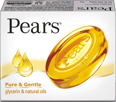 

Pears Pure & Gentle Glycerin & Natural Oils Bathing Bar(375 g, Pack of 3)