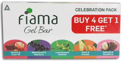 

Fiama Gel Bar Celebration Pack(625 g, Pack of 5)