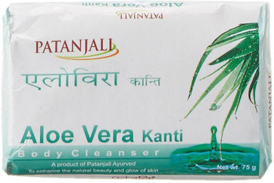 

Patanjali Aloe Vera Kanti Body Cleanser(75 g)