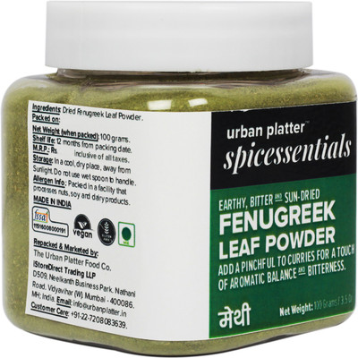 

Urban Platter Dehydrated Fenugreek Leaf (Kasuri Methi) Powder(100 g)