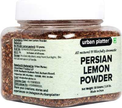 

Urban Platter Persian Lemon Powder [Dried Lemon Powder, All Natural & Blissfully Aromatic](50 g)