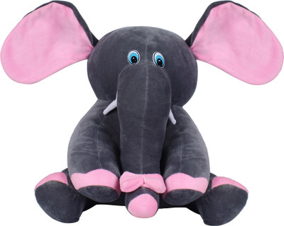 

Pandora Grey Elephant Stuffed Soft Plush toy 25cm - 25 cm(Grey)