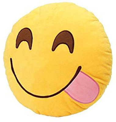 

Pandora Premium Quality Hungry Soft Smiley Cushion - 35 Cm - 35 cm(Yellow)