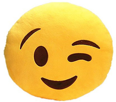 

Pandora Premium Quality Watsapp Soft Smiley Cushion - 35 Cm - 35 cm(Yellow)