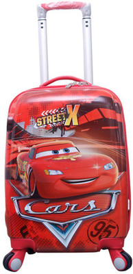 

ROYAL500 ROYAL500disneycar18 Expandable Cabin Luggage - 18 inch(Multicolor)
