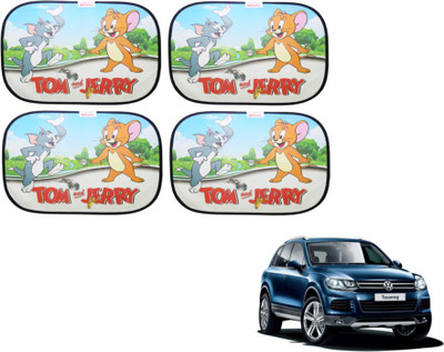 MOCKHE Side Window Sun Shade For Volkswagen Touareg(Multicolor)