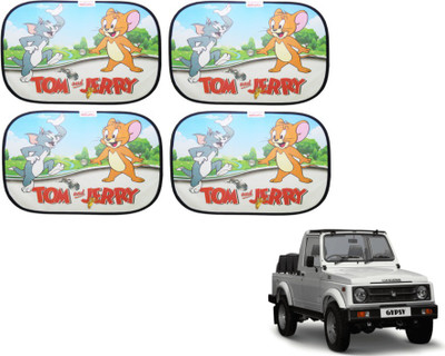 MOCKHE Side Window Sun Shade For Maruti Suzuki Gypsy(Multicolor)
