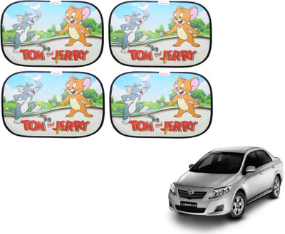 MOCKHE Side Window Sun Shade For Toyota Corolla(Multicolor)