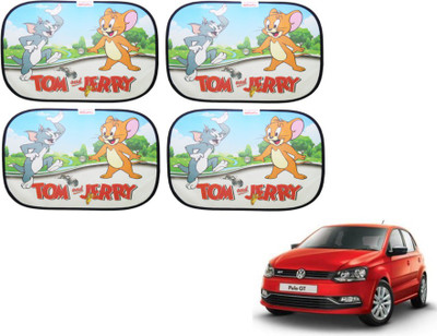 MOCKHE Side Window Sun Shade For Volkswagen Polo GT(Multicolor)