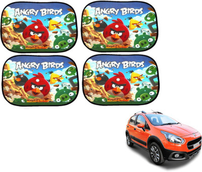MOCKHE Side Window Sun Shade For Fiat Avventura(Multicolor)