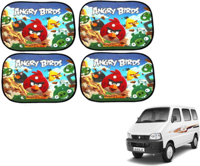 MOCKHE Side Window Sun Shade For Maruti Suzuki Eeco(Multicolor)