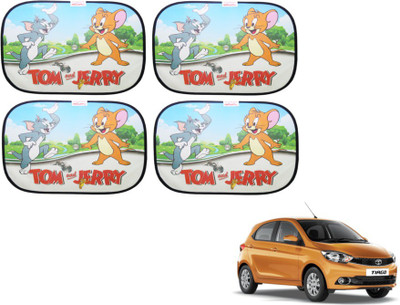 MOCKHE Side Window Sun Shade For Tata Tiago(Multicolor)