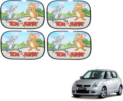 MOCKHE Side Window Sun Shade For Maruti Suzuki Swift(Multicolor)