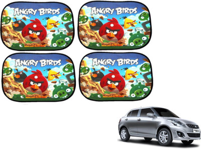 MOCKHE Side Window Sun Shade For Maruti Suzuki New Dzire(Multicolor)