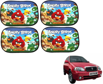 MOCKHE Side Window Sun Shade For Maruti Suzuki Esteem(Multicolor)