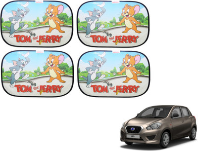 MOCKHE Side Window Sun Shade For Datsun Go(Multicolor)